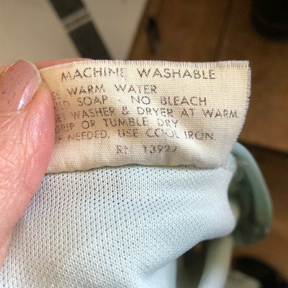 Vintage long maxi dress tropical floral fabric polyester 2 piece with jacket - Picture 9 of 9